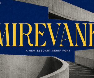 Mirevane - Modern Elegant Serif