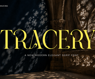 Tracery - Stylish Serif Font for Branding & Editorial Design