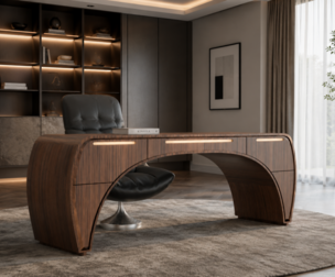 Reception Desk and office chair