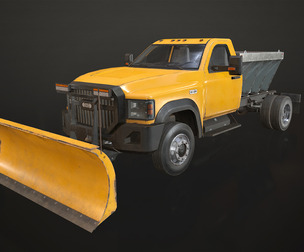 Medium Duty Truck VX400S - Snowplow