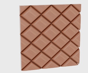 Wall Panel Diamond Pattern Set