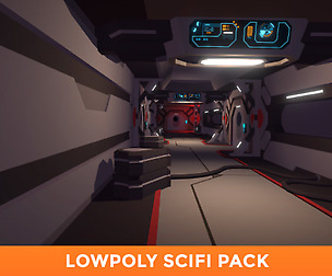 LowPoly SciFi Pack