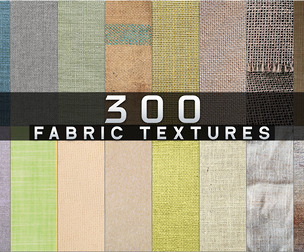 300 Natural Fabric Textures, Burlap, Canvas, Cotton Textile, Linen Cloth Backgrounds, Woven Material