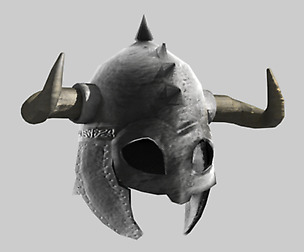 Medieval Helmet with horns