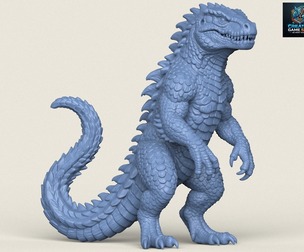 Monster Godzilla Print Ready 3D Model