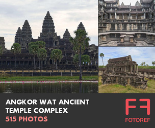 515 photos of Angkor Wat Ancient Temple Complex