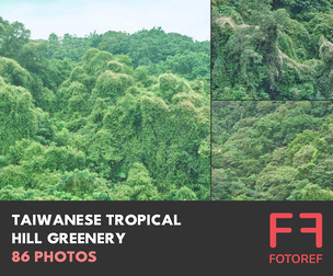 86 photos of Taiwanese Tropical Hill Greenery