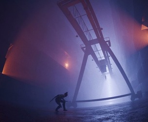 Industrial Port Shipping Container Scene