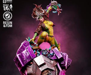 Wicked Marvel June 2026 Term Rogue Sculpture: Tested and ready for 3D printing (STL FILES)