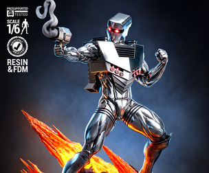 Wicked Marvel July 2026 Term ROM Space knight Sculpture: Tested and ready for 3D printing