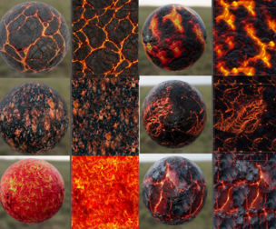 Ultimate Volcanic Lava & Magma PBR Texture Pack - 2K Seamless Materials