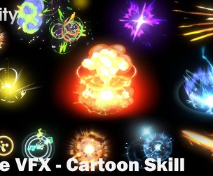 Unity Cartoon Skill Effects