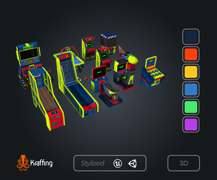 Arcade Pack V1 - Games Collection – Game Ready