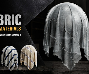 Fabric Smart Materials Vol.5 — 30 Premium Fabrics for Substance 3D Painter