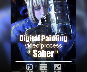 Saber (Timelapse)