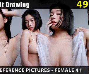 Portrait Drawing | Reference_Pictures_Female_41