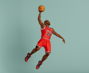 Michael Jordan Basketball Player - Character Accurate 3D Model Rigged & Game-Ready