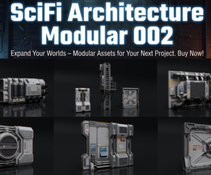 SciFi Architecture Modular 02