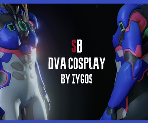 Resident Evil 2 Remake: SB D.Va Cosplay