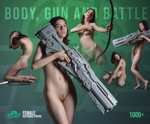 Body, Gun & Battle: 1000+ Female Reference Photos