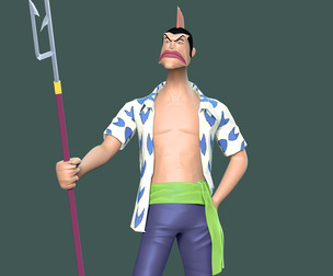 Fish Man Fork - One Piece
