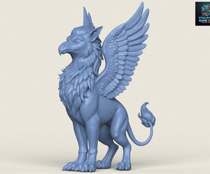 Holy Griffin Print Ready 3D Model