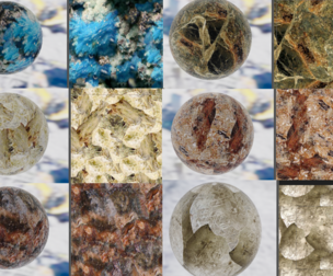 Ultimate Sci-Fi Mining Ore & Crystals PBR Materials Pack (100 Seamless 2K Textures)
