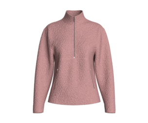 Girls Sherpa Quarter Zip Sweatshirt | Marvelous / Clo3d / obj / fbx
