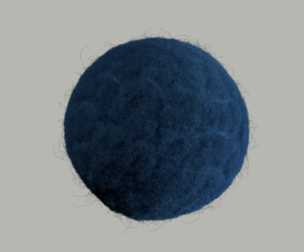 Easy Fur Ball Setup in Houdini