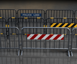 Crowd Control Barrier