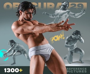 Warrior Anatomy: 1300+ Male Fighting & Sport Poses P. 2