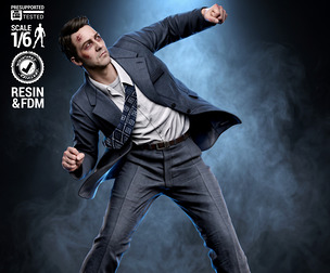 Wicked Edward Norton Sculpture: Tested and ready for 3D printing