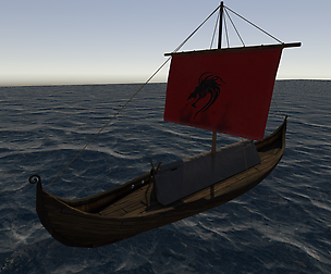 Viking Drakkar Ship (Unity 3D)