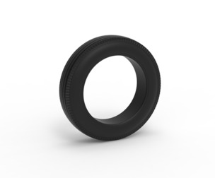 Vintage dirt tire Version 1 Scale 1:25