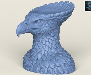 Vulture Head Object Holder