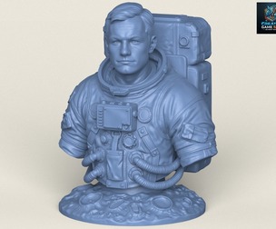 Astronaut Neil Armstrong Bust