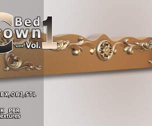 Bed Crown-Gold Vol-1