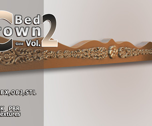 Bed Crown-Gold Vol-2