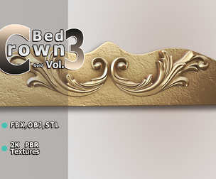Bed Crown-Gold Vol-3