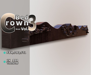 Bed Crown-Wood Vol-3