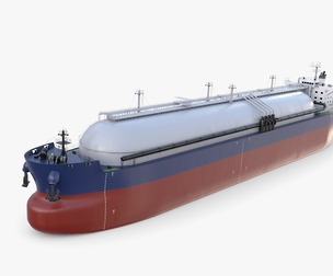 Gas Tanker Carrier V4