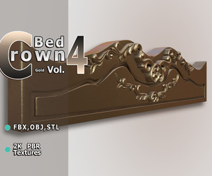 Bed Crown-Gold Vol-4