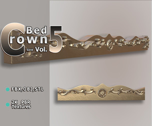 Bed Crown-Gold Vol-5