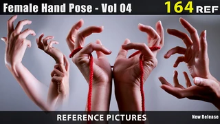 Female Hand Pose - Vol 04 cover