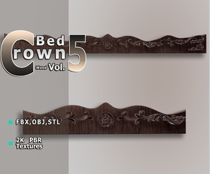 Bed Crown-Wood Vol-5