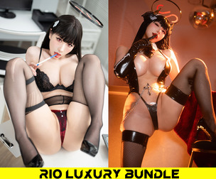 90>45【50% Off Ultimate Bundle】Blue Archive Rio Tsukatsuki cosplay Hane Ame