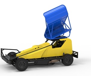BriSCA Formula 1 Stock Car for Dirt Version 2 Scale 1:25