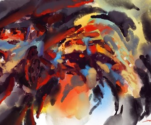 [Procreate Brush] ZH Rough Fluid | FREE Lo-Fi version in Description
