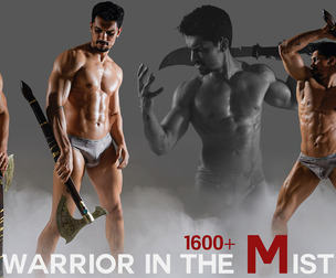 WARRIOR IN THE MIST — Dynamic Combat Reference Pack . 1600+ Images . no ai