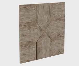 Decorative Wall Panel Converging Rays